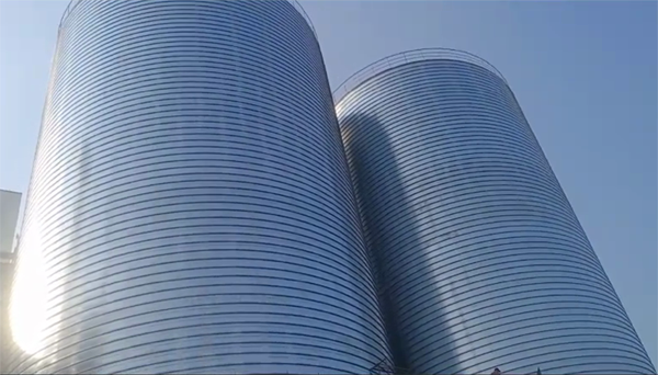 九江2座混凝土高架卷板仓